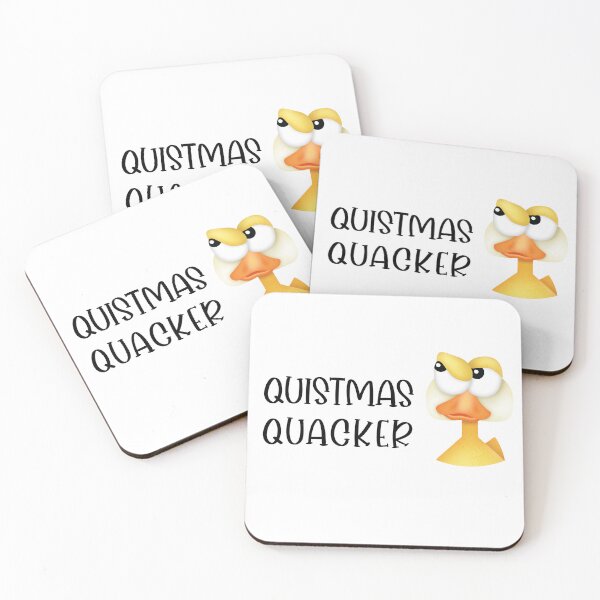 Item preview, Quistmas Quacker Christmas Cracker Duck designed and sold by roundowl.