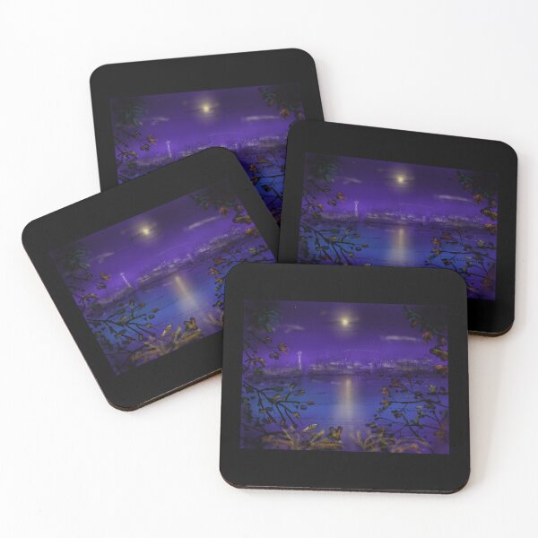 Item preview, Luna de la ciudad del jet designed and sold by Fasteddysworld.