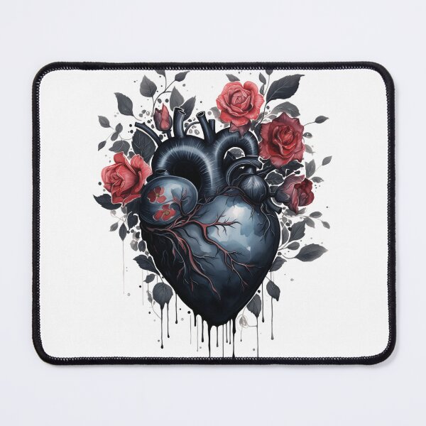 Item preview, Blooming Black Heart designed and sold by OspreyElliott.