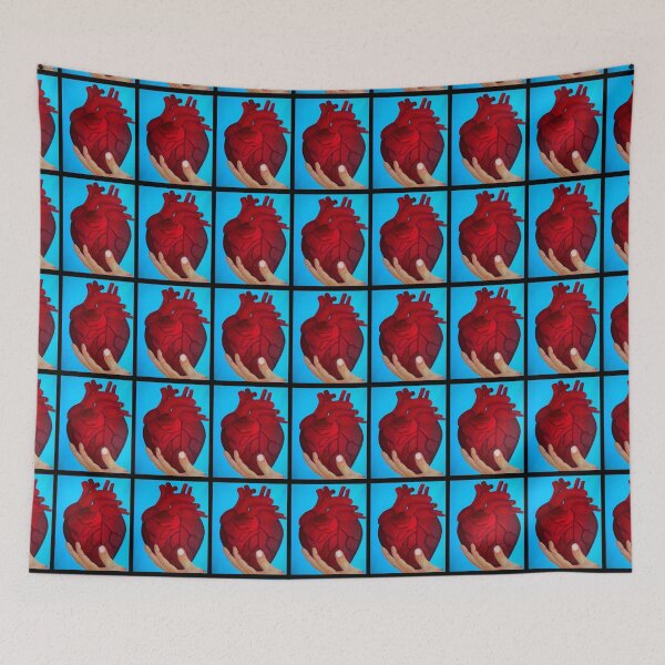 Item preview, In Good Hands Heart Painting designed and sold by ArtAndBliss.