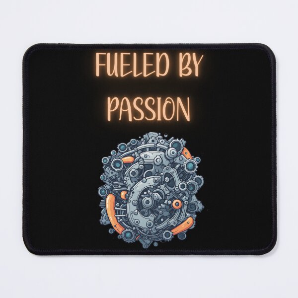 Item preview, Fueled by passion engine designed and sold by Abstractionaly.