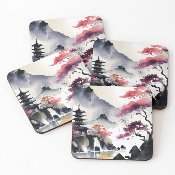 Item preview, Japanese Landscape 768 designed and sold by Bryce-Designs.