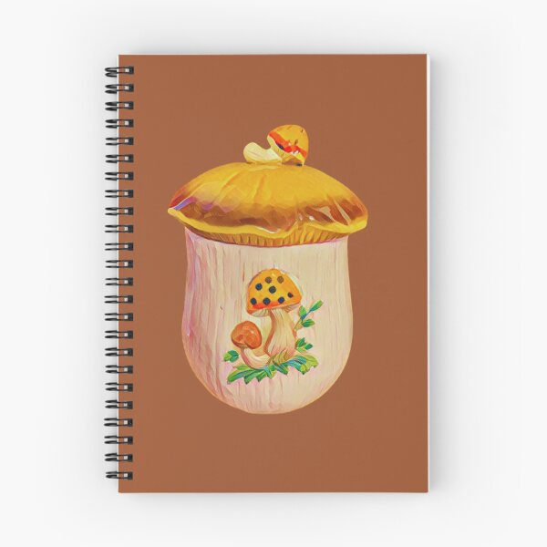 Item preview, Single Merry mushroom vintage canister designed and sold by Neeshki.