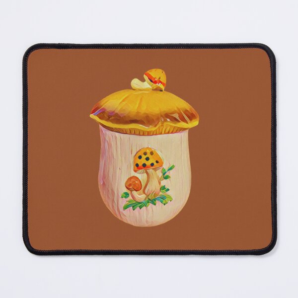 Item preview, Single Merry mushroom vintage canister designed and sold by Neeshki.