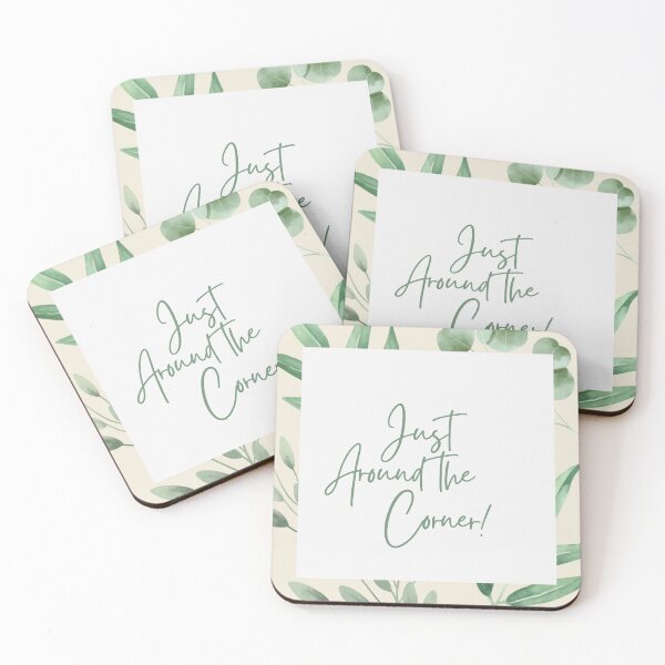 Item preview, JW, Just Around the Corner, Verdant Green Foliage designed and sold by GiftableGems.