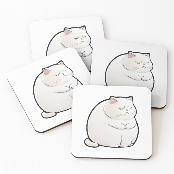 Item preview, Cat Sticker Animal Sticker Chubby Cat Stickers for Every Occasion designed and sold by MaewError.