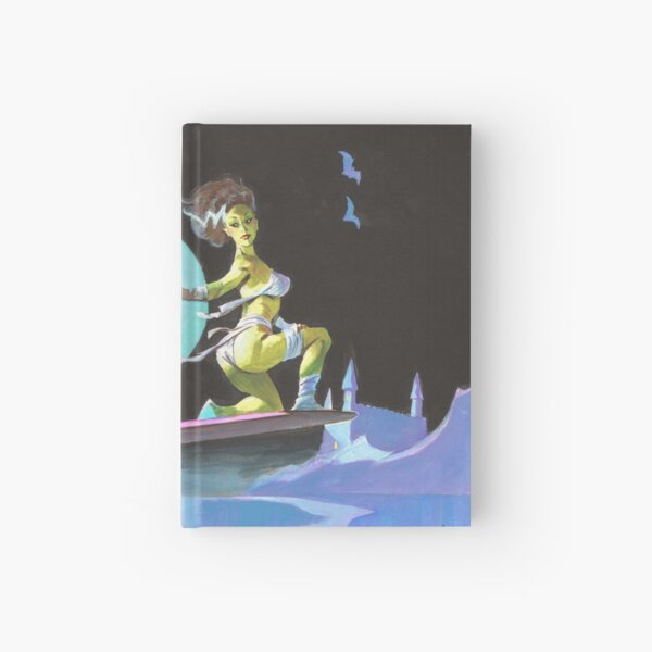 Frankenstein Surfers Tandem Monsters Hardcover Journal