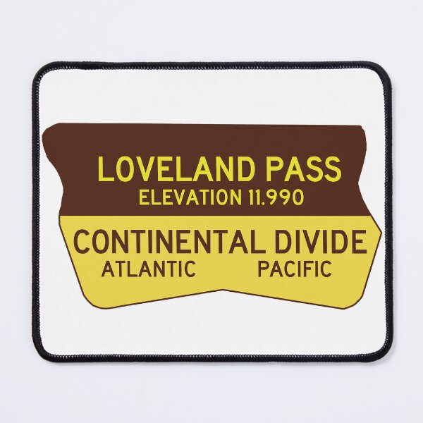 Item preview, Loveland Pass Colorado Continental Divide CO designed and sold by Travel Time.