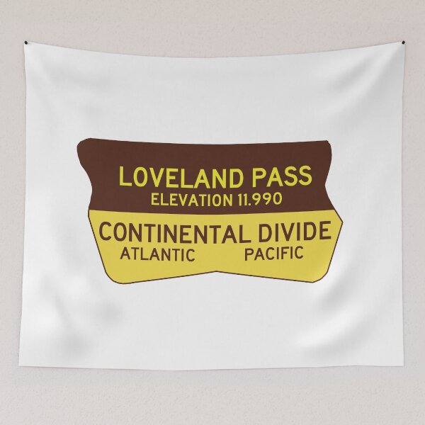 Item preview, Loveland Pass Colorado Continental Divide CO designed and sold by Travel Time.