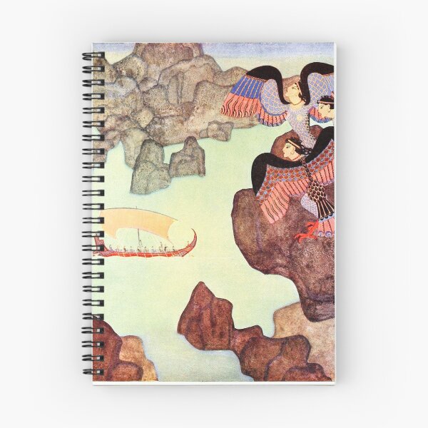 Item preview, The Sirens and Jason's Argonauts - Edmund Dulac, Tanglewood Tales designed and sold by forgottenbeauty.