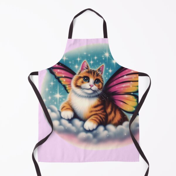 Item preview, Super Cute Cat With Fairy Wings designed and sold by bearslover.
