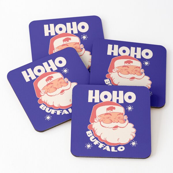 Item preview, Let's Go Buffalo Christmas Santa Ho Ho designed and sold by lizardisland.