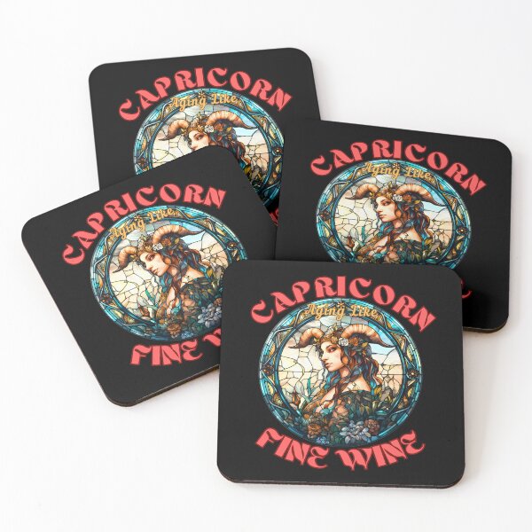 Item preview, Capricorn: Aging Like Fine Wine. capricorn astrology designed and sold by ZodiacWonders.