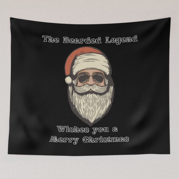Item preview, The Bearded Legend Santa designed and sold by SimpleSteve.