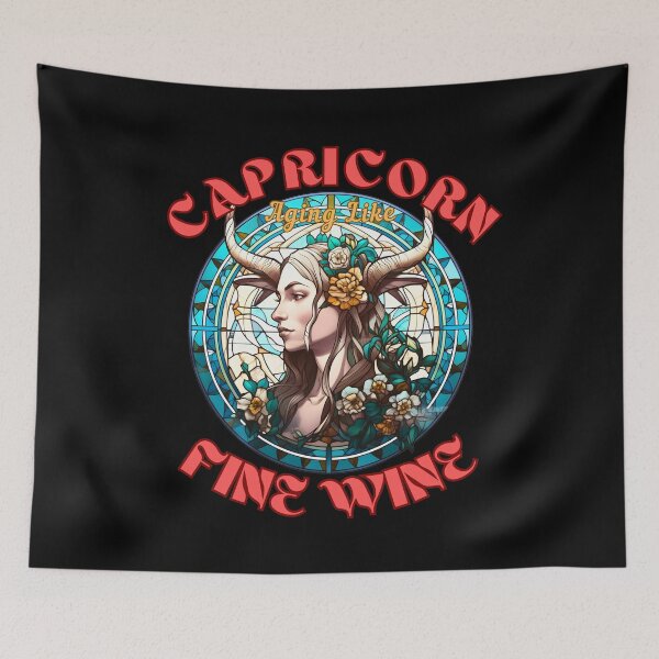 Item preview, Capricorn: Aging Like Fine Wine. capricorn quotes designed and sold by ZodiacWonders.