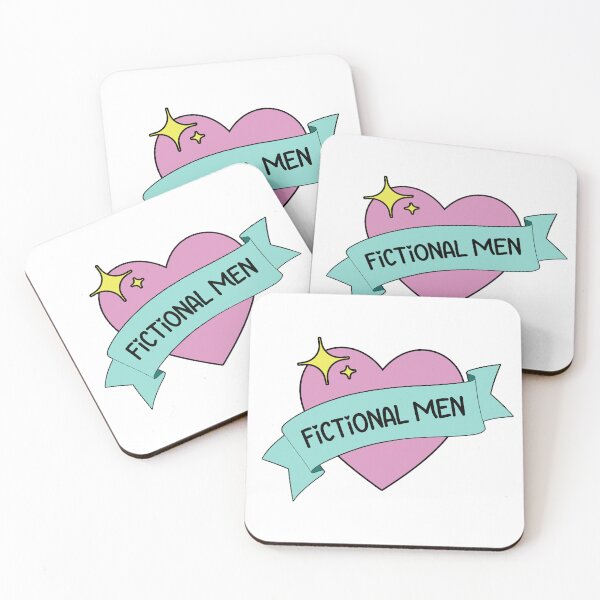 Item preview, Fictional men heart sticker designed and sold by baranskini.