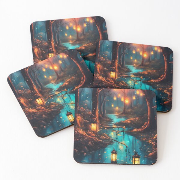 Item preview, Lanterns By The River III designed and sold by SilverSunStudio.