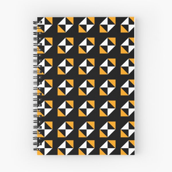 Item preview, Yellow, White, and Black Triangles Pattern designed and sold by Patternliss.