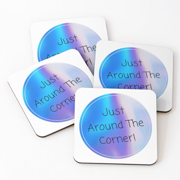 Item preview, JW, Just Around the Corner; Blue Holographic designed and sold by GiftableGems.