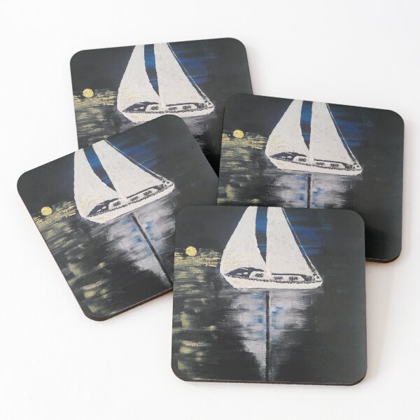 Item preview, NIGHT SAILING BOAT designed and sold by ashikkumar.