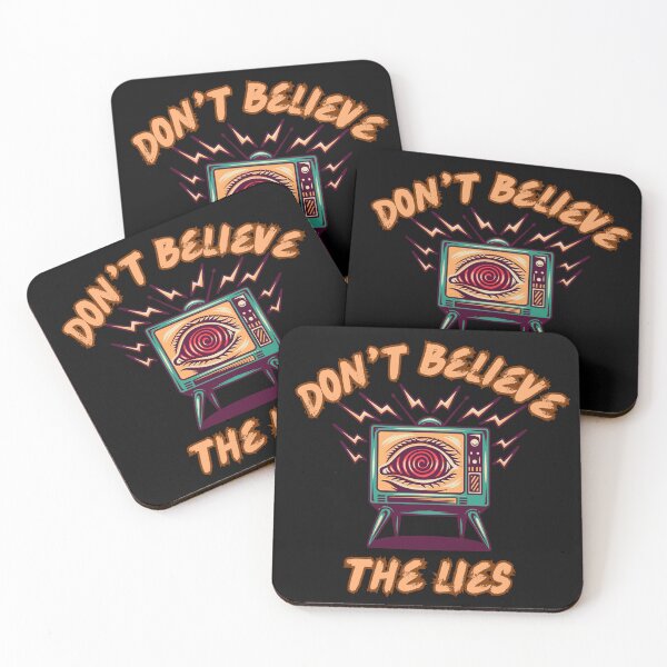 Item preview, Don't Believe the Lies designed and sold by SaculusMadness.