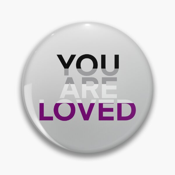 Item preview, You are loved (asexual) designed and sold by Cosmic Kitty Colors.