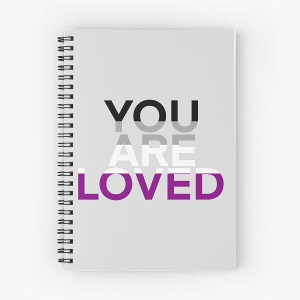 Item preview, You are loved (asexual) designed and sold by Cosmic Kitty Colors.