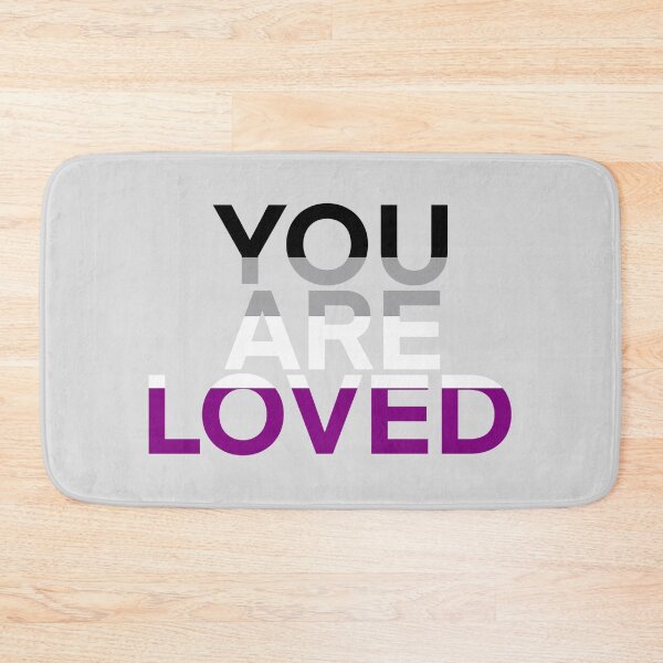 Item preview, You are loved (asexual) designed and sold by Cosmic Kitty Colors.
