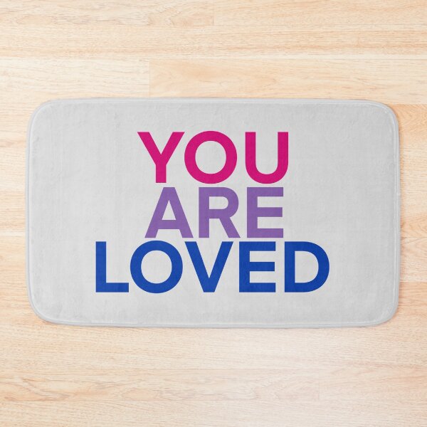 Item preview, You are loved (bisexual) designed and sold by Cosmic Kitty Colors.