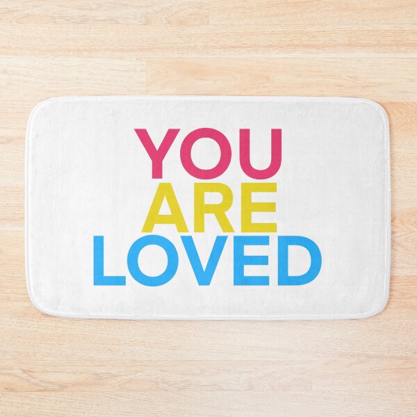 Item preview, Eres amado (pansexual) designed and sold by Cosmic Kitty Colors.