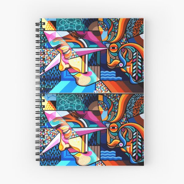 Aperçu de l'œuvre  Visages Art Abstrait créée et vendue par TeeDeeDesigns.