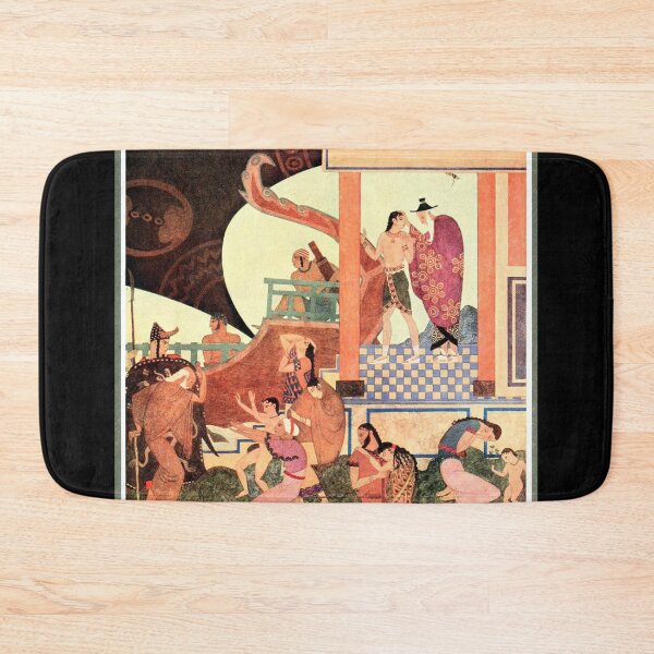 Item preview, Prince Theseus - Edmund Dulac, Tanglewood Tales designed and sold by forgottenbeauty.