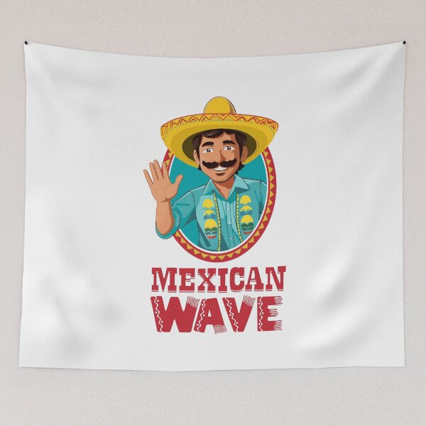 Item preview, Mexican wave designed and sold by messy-nessie.