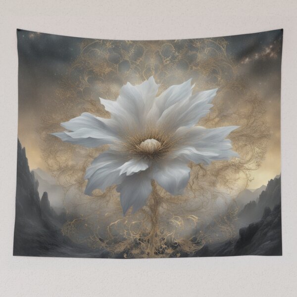 Item preview, Flower on a Dark Hill designed and sold by purplesensation.