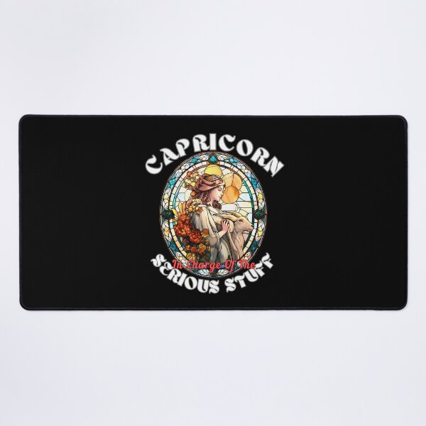 Item preview, Capricorn: In Charge Of The Serious Stuff designed and sold by ZodiacWonders.