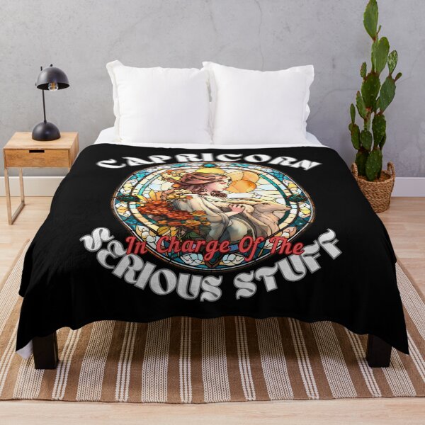 Item preview, Capricorn: In Charge Of The Serious Stuff designed and sold by ZodiacWonders.