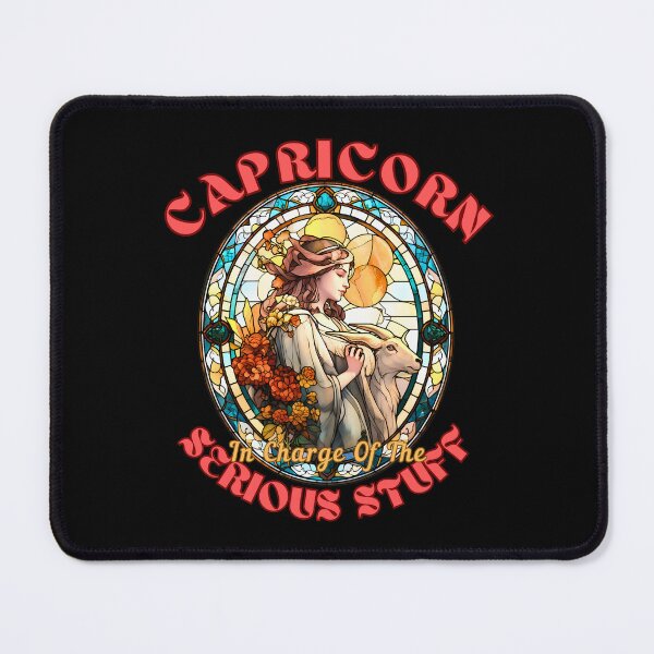 Item preview, Capricorn: In Charge Of The Serious Stuff. capricorn astrology designed and sold by ZodiacWonders.