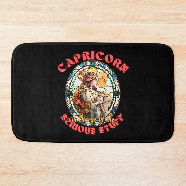 Item preview, Capricorn: In Charge Of The Serious Stuff. capricorn astrology designed and sold by ZodiacWonders.