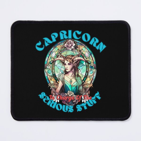 Item preview, Capricorn: In Charge Of The Serious Stuff. capricorn lover designed and sold by ZodiacWonders.