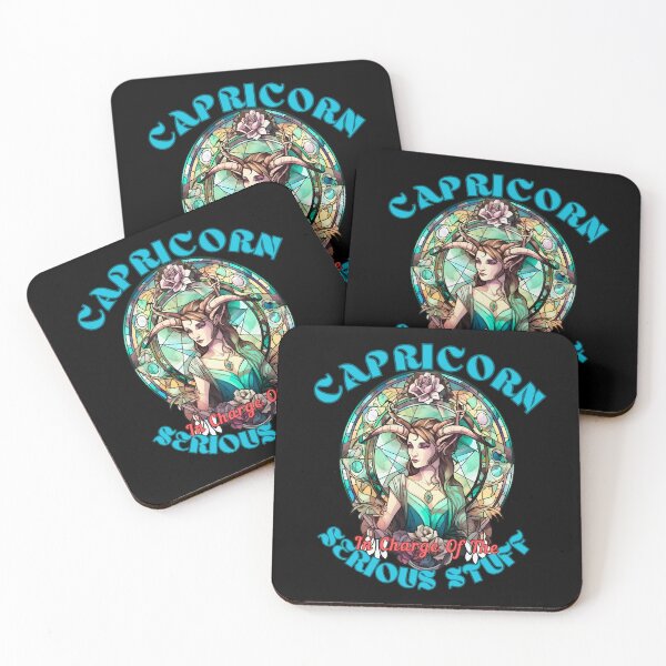 Item preview, Capricorn: In Charge Of The Serious Stuff. capricorn lover designed and sold by ZodiacWonders.