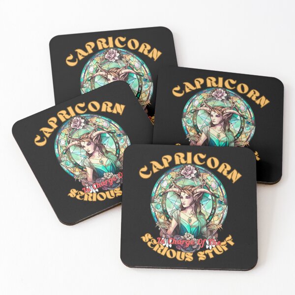 Item preview, Capricorn: In Charge Of The Serious Stuff. capricorn star sign designed and sold by ZodiacWonders.