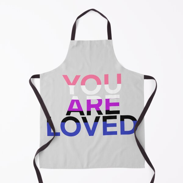 Item preview, You are loved (gender-fluid) designed and sold by Cosmic Kitty Colors.