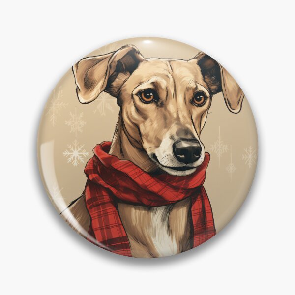 Item preview, Sloughi Christmas Plaid Watercolor designed and sold by rafaeltto.