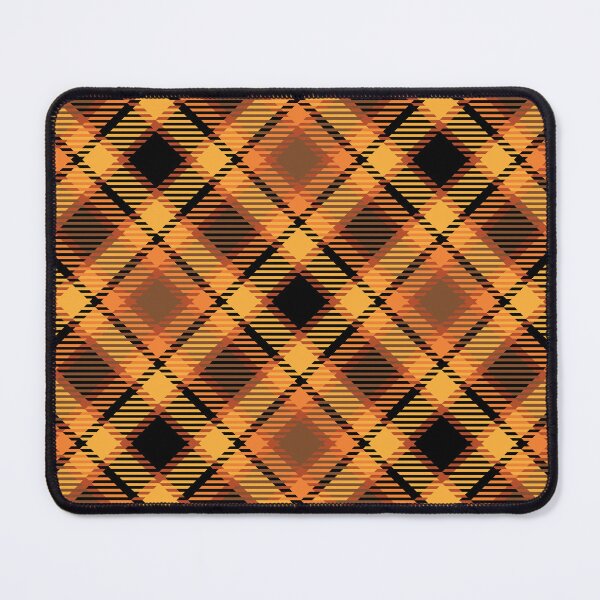 Item preview, Halloween checkered plaid pattern designed and sold by Osting.