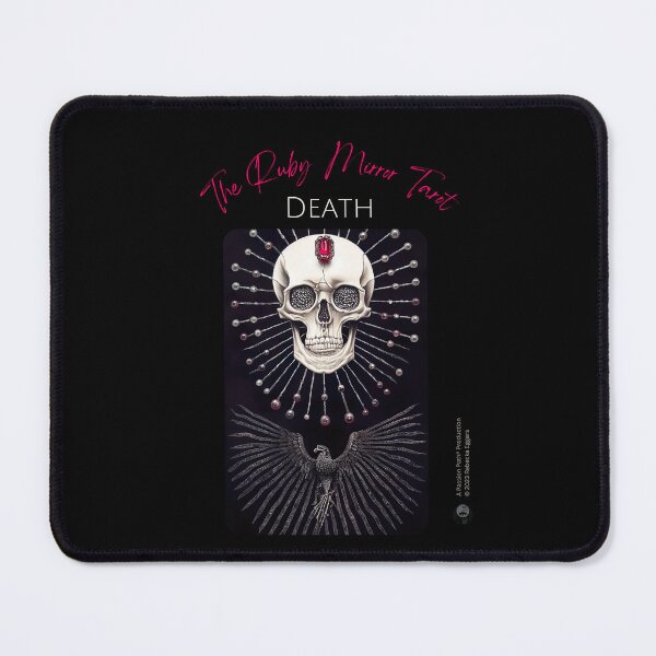 Item preview, The Ruby Mirror Tarot: Death designed and sold by Rebecka Eggers.