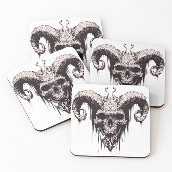 Item preview, Demon Skull designed and sold by ColderDesignLab.