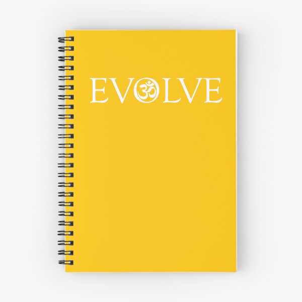 Aperçu de l'œuvre Faire évoluer la paix intérieure (Aum) Jaune créée et vendue par Peace & Love Shop.