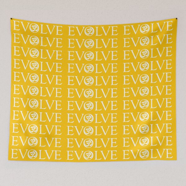 Item preview, Evolve Inner Peace (Aum) Yellow designed and sold by Peace & Love Shop.