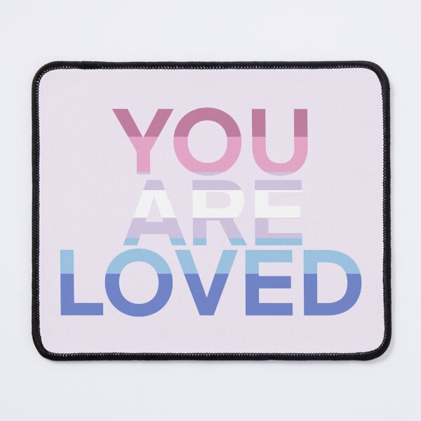 Item preview, You are loved (bi-gender) designed and sold by Cosmic Kitty Colors.