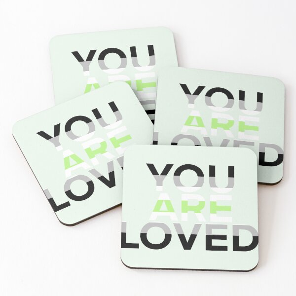 Item preview, You are loved (agender) designed and sold by Cosmic Kitty Colors.